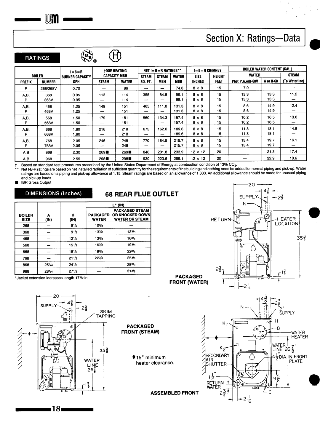 Weil-McLain 68V manual 