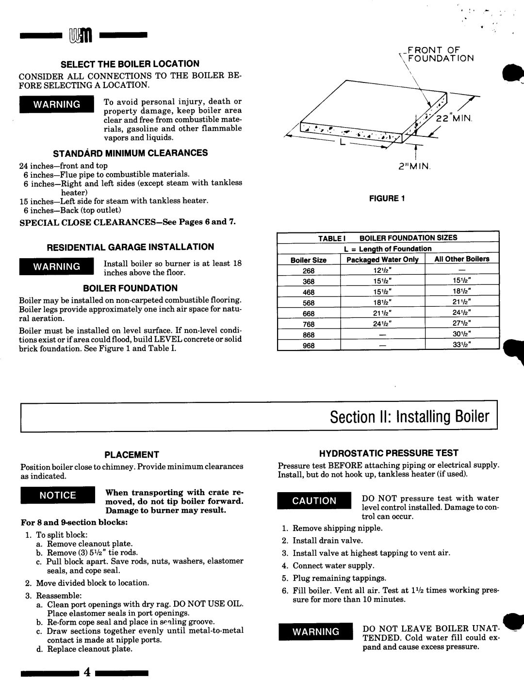 Weil-McLain 68V manual 