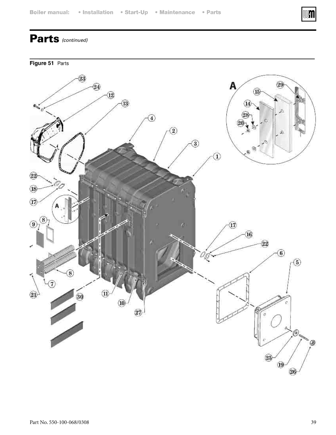 Weil-McLain 88 manual Parts 