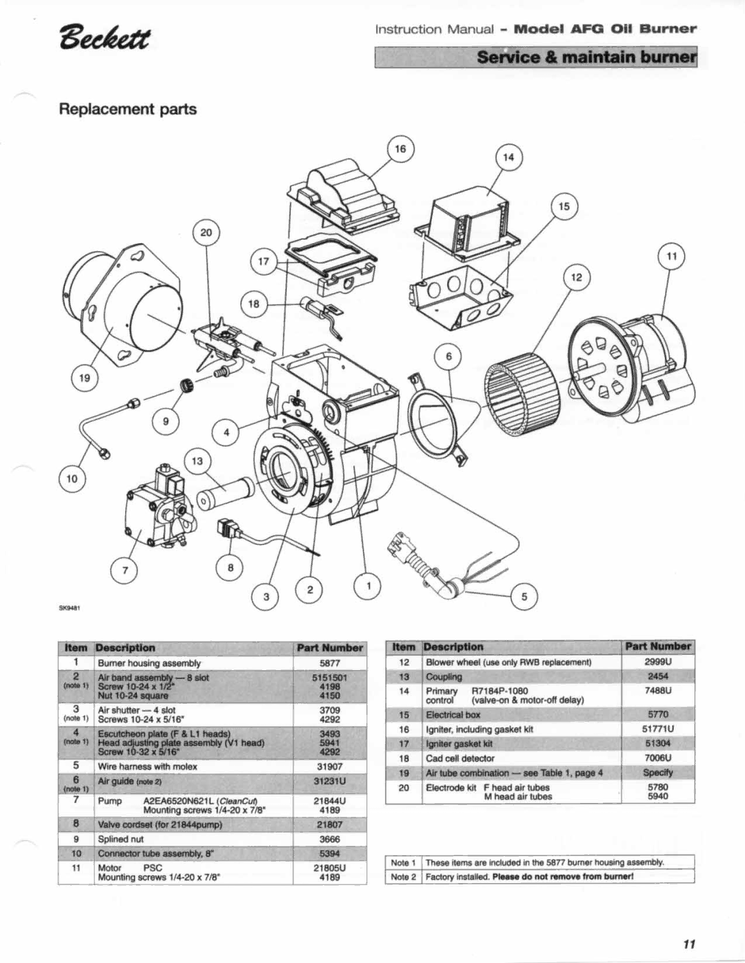 Weil-McLain AFG manual 