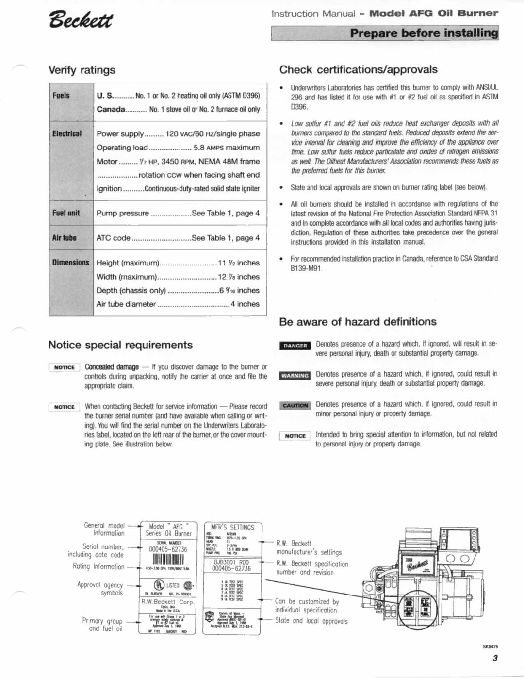 Weil-McLain AFG manual 