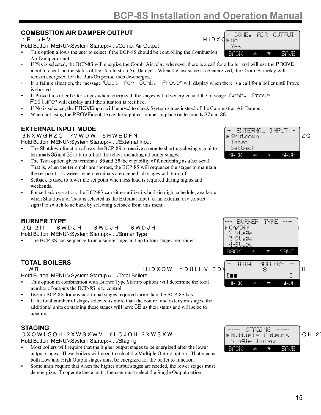 Weil-McLain BCP-8X, BCP-8S manual 751$/,138702, 851573, 727$/%2,/56, 67$*,1, 1RHV 