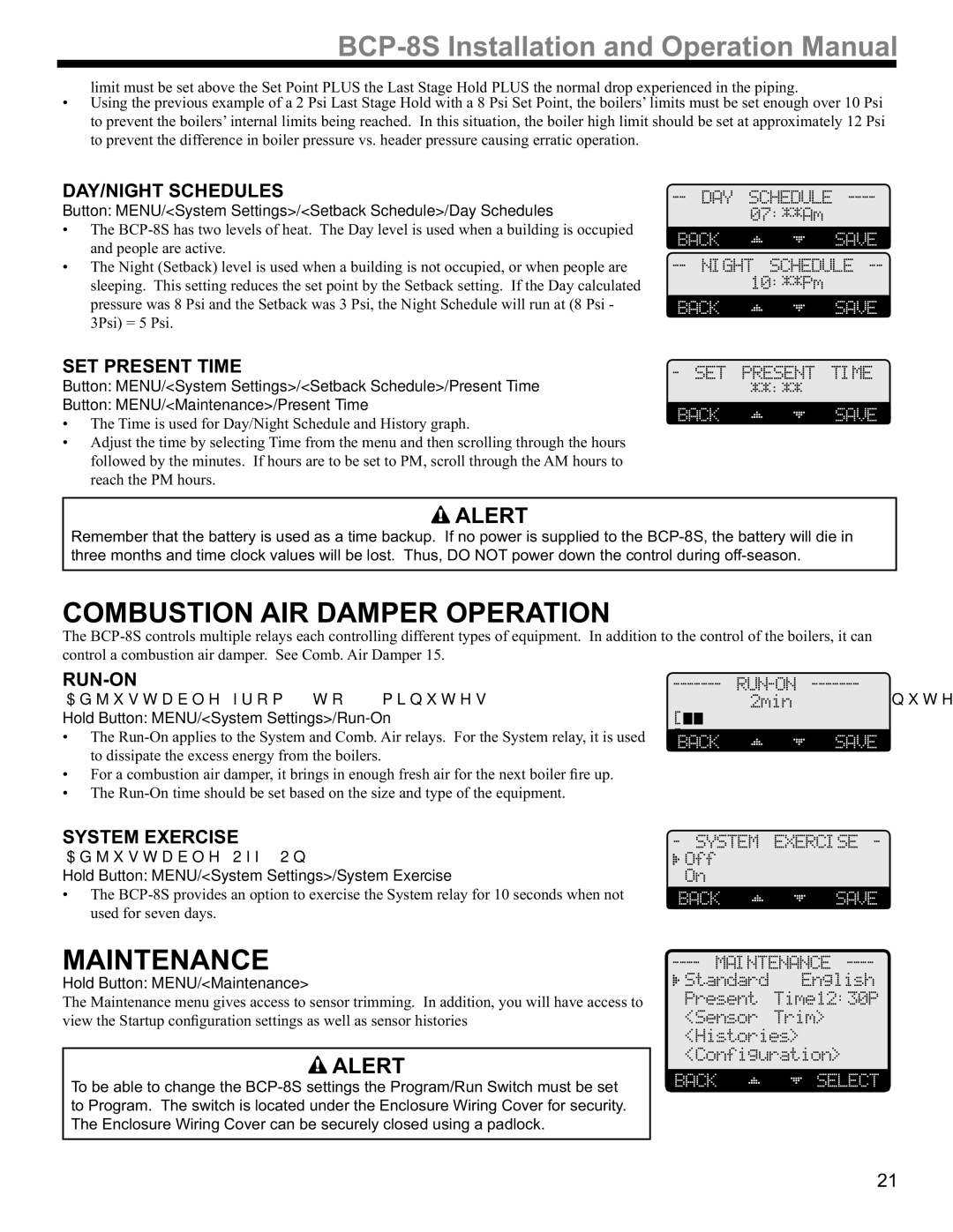 Weil-McLain BCP-8X, BCP-8S manual 20%867,21$,5$035235$7,21, $,171$1 