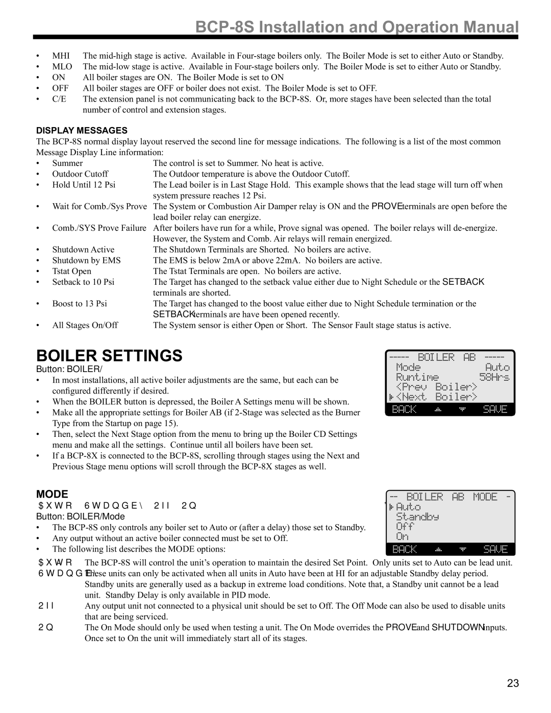 Weil-McLain BCP-8X, BCP-8S manual 5677,1*6, 63/$066$*6, Button Boiler, Hidxow$Xwr, 6WDQGE 