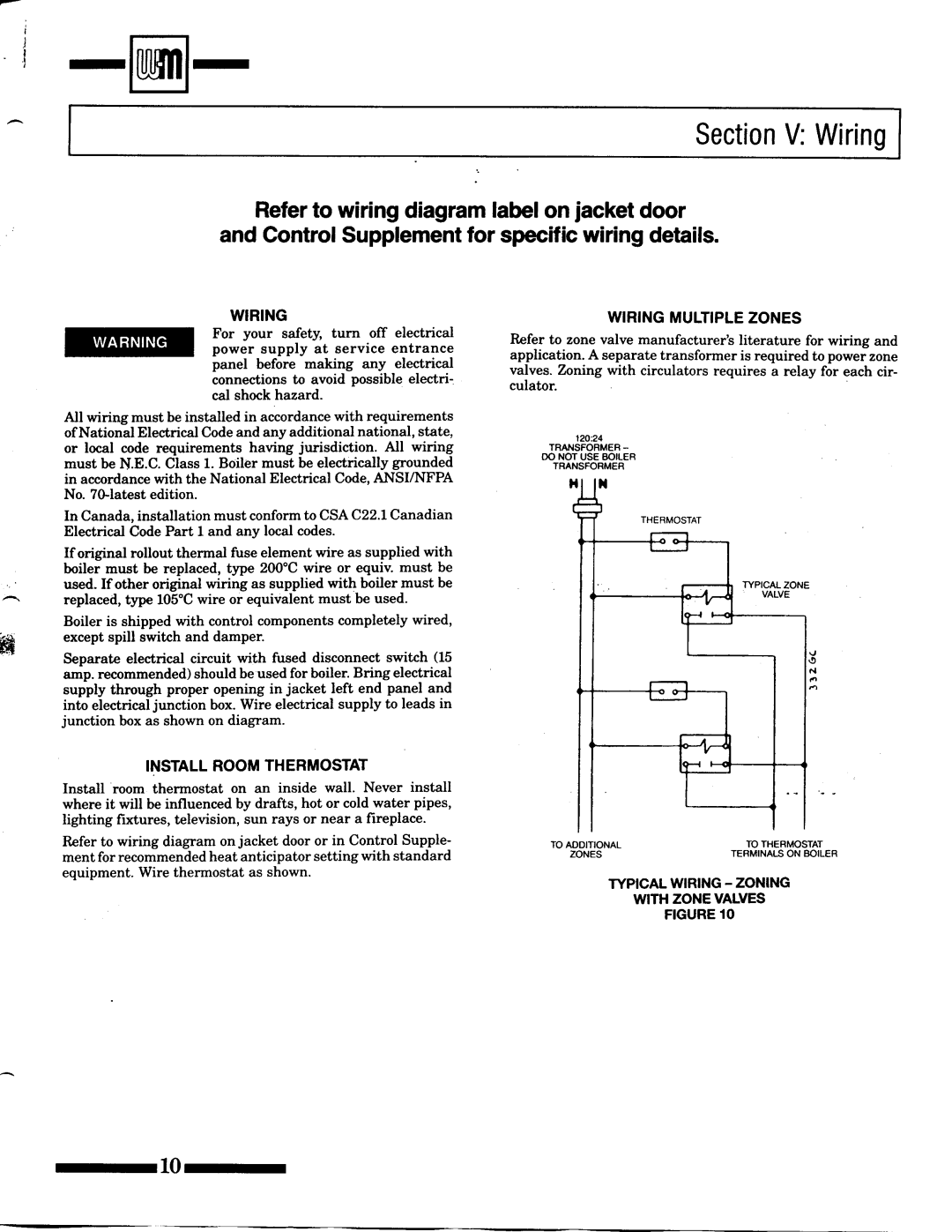 Weil-McLain CG Series 11, CGX Series 1 manual 