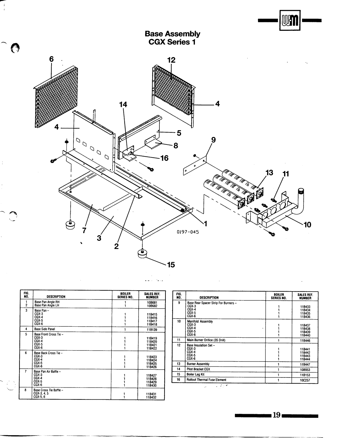 Weil-McLain CGX Series 1, CG Series 11 manual 