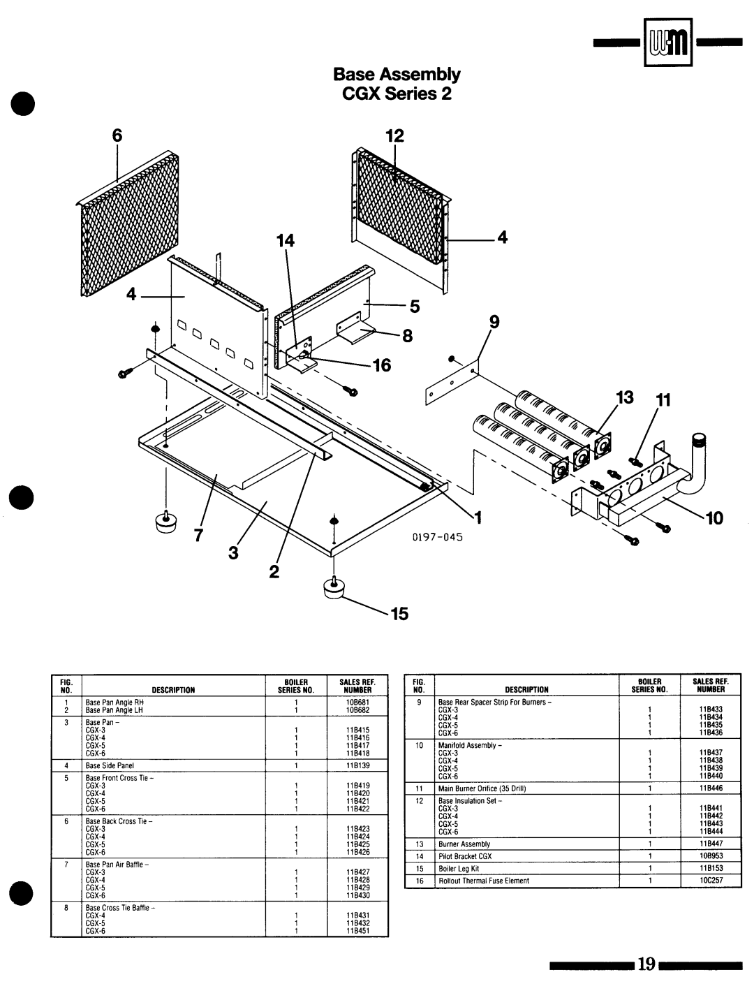 Weil-McLain CGX Series 2, CG Series 12 manual 