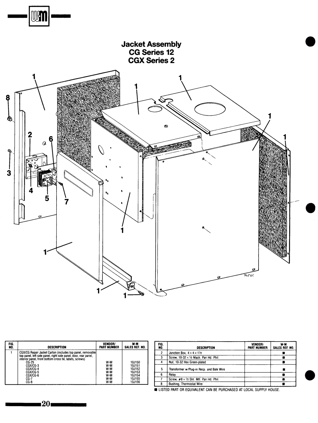 Weil-McLain CG Series 12, CGX Series 2 manual 