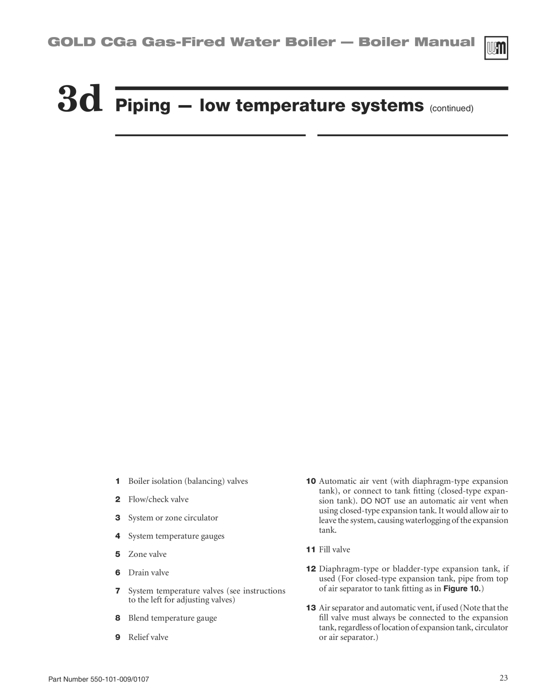 Weil-McLain CGA25SPDN manual 13 !IRISEPARATORRANDNAUTOMATICMVENTNIF Used .OTEOTHAT Theh 