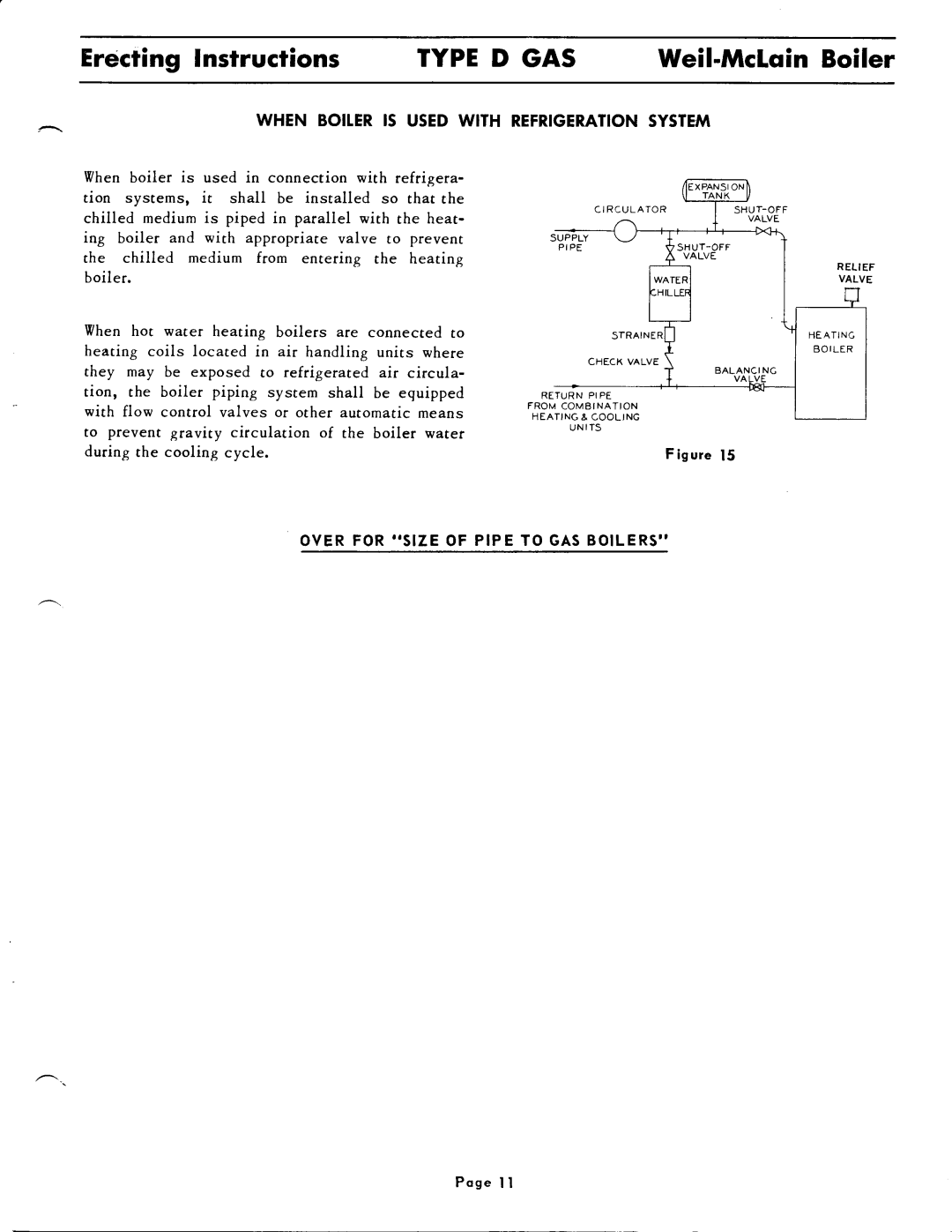 Weil-McLain D Gas Series 2 manual 