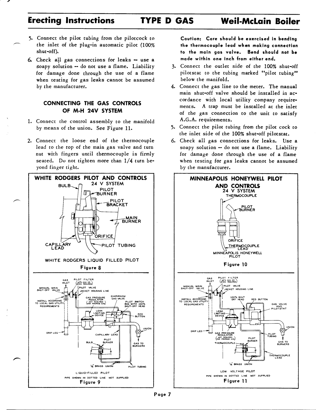 Weil-McLain D Gas Series 2 manual 