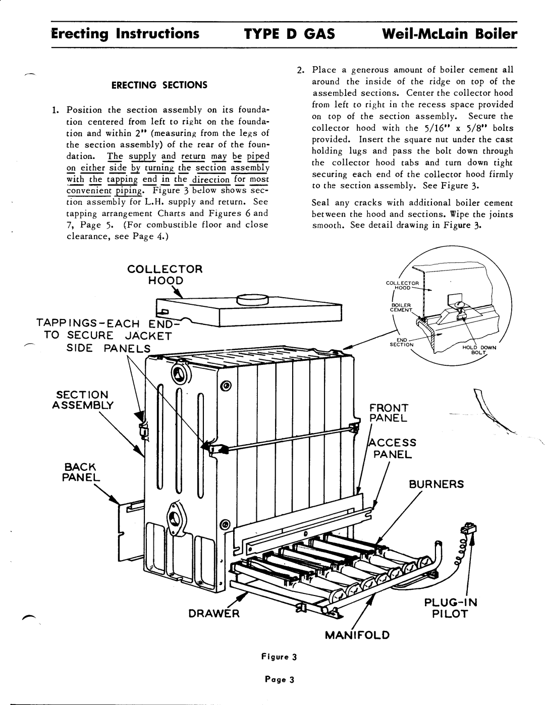 Weil-McLain D Gas Series 2 manual 