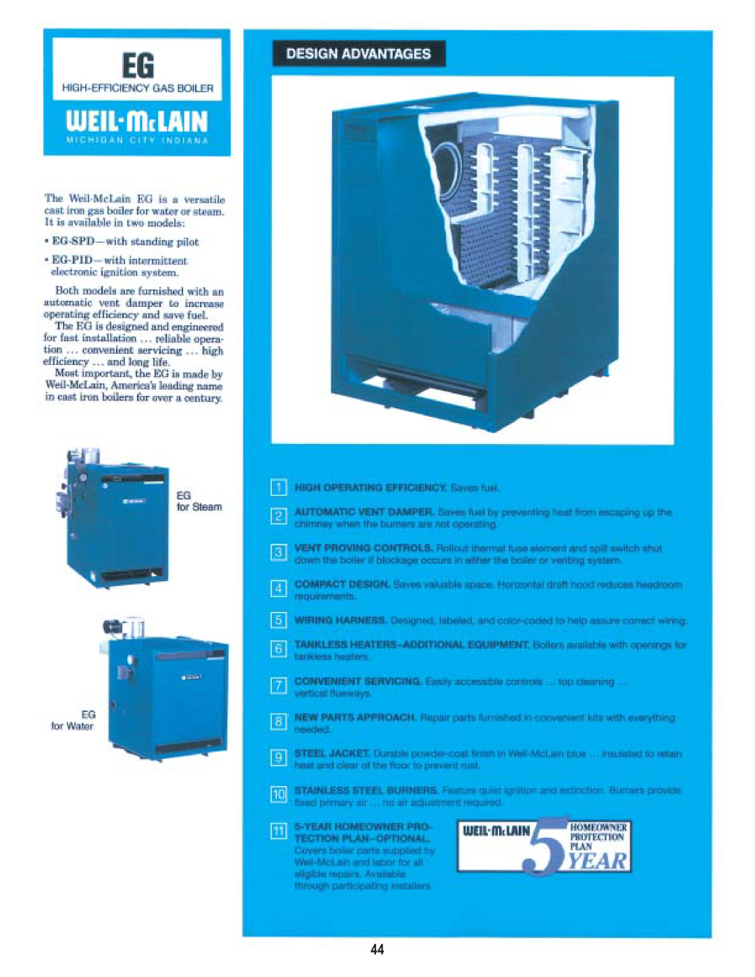 Weil-McLain EG Series 4 manual 