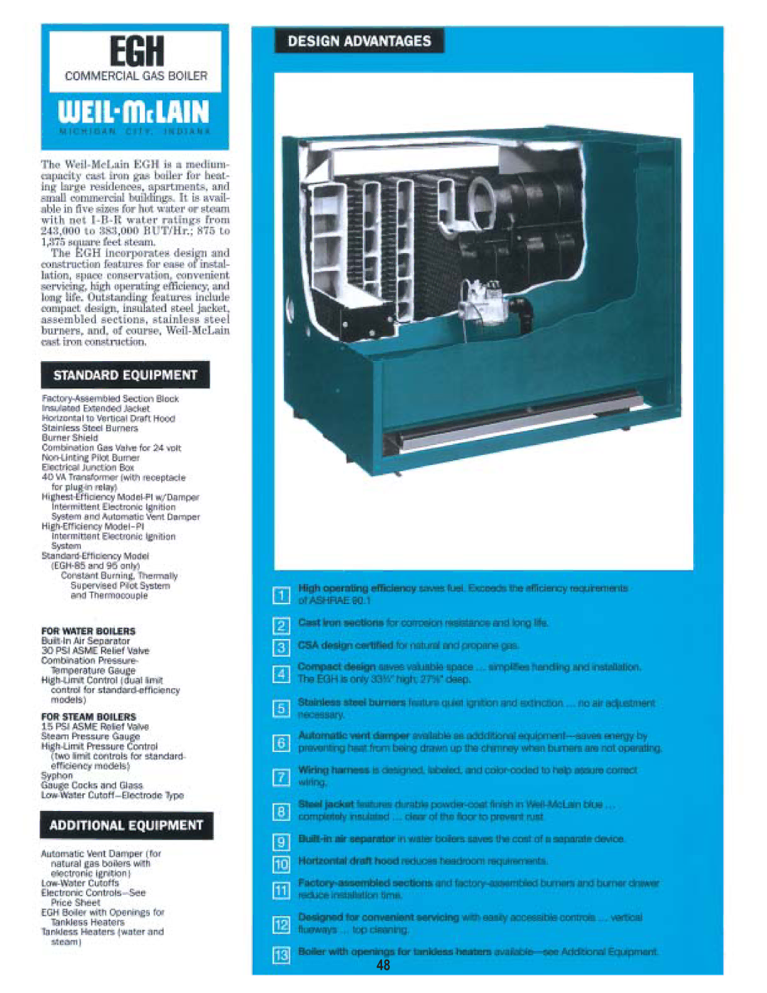 Weil-McLain EGH Series 4 manual 