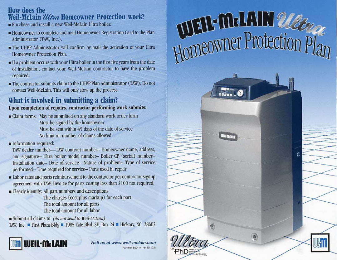 Weil-McLain Gas Boiler manual 