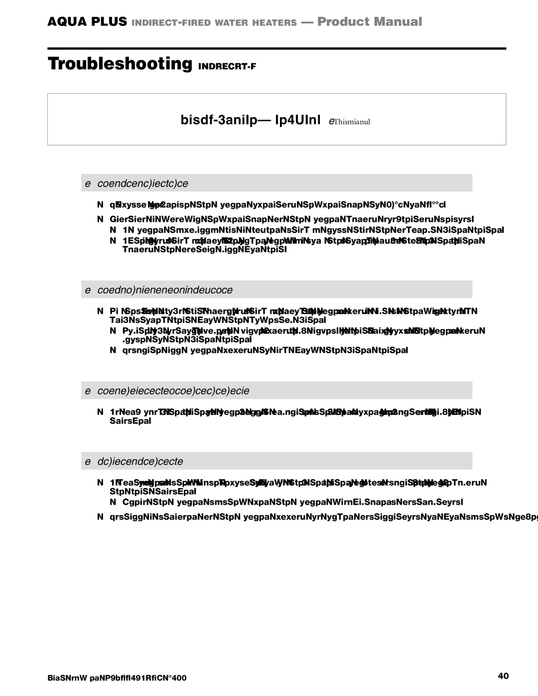 Weil-McLain GL-E223-ADOC 0311 manual Check boiler operating temperatures, Check location of flow control devices 