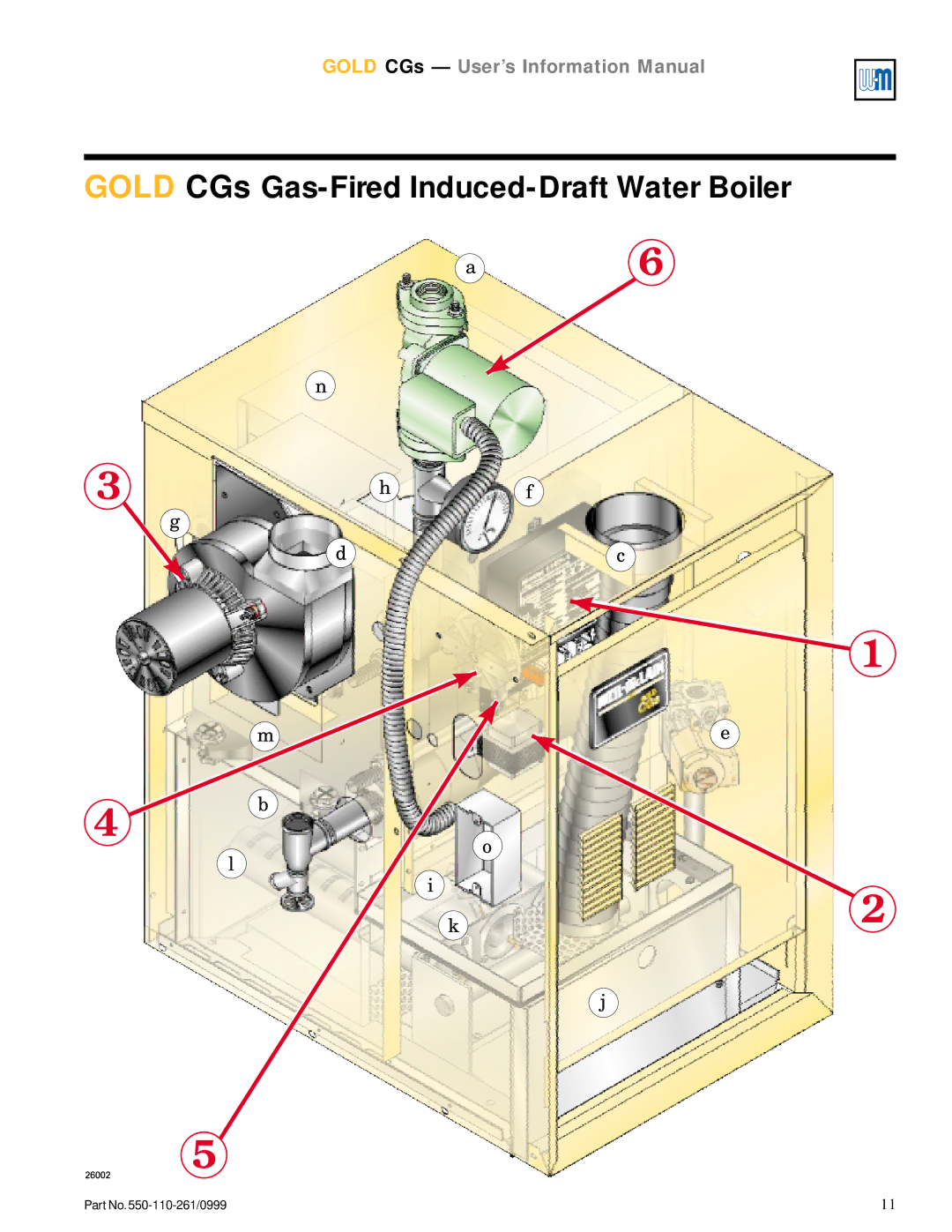 Weil-McLain GOLD CGs manual Gold CGs Gas-Fired Induced-Draft Water Boiler 