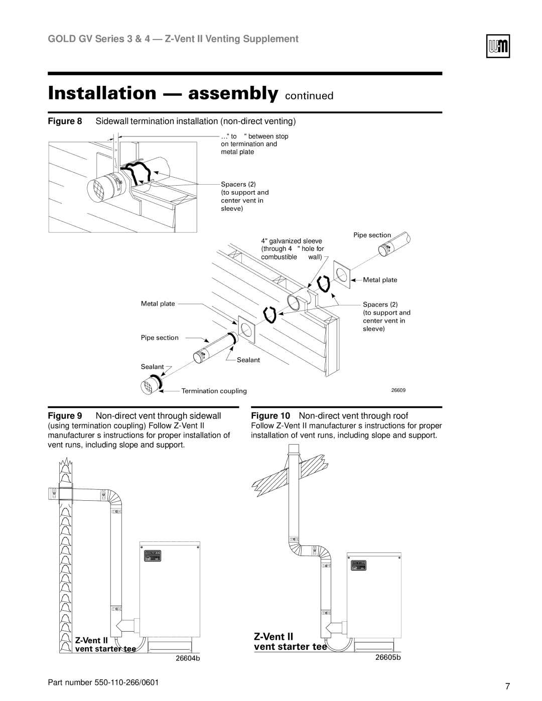 Weil-McLain GV Series 4, GV Series 3 manual Vent 