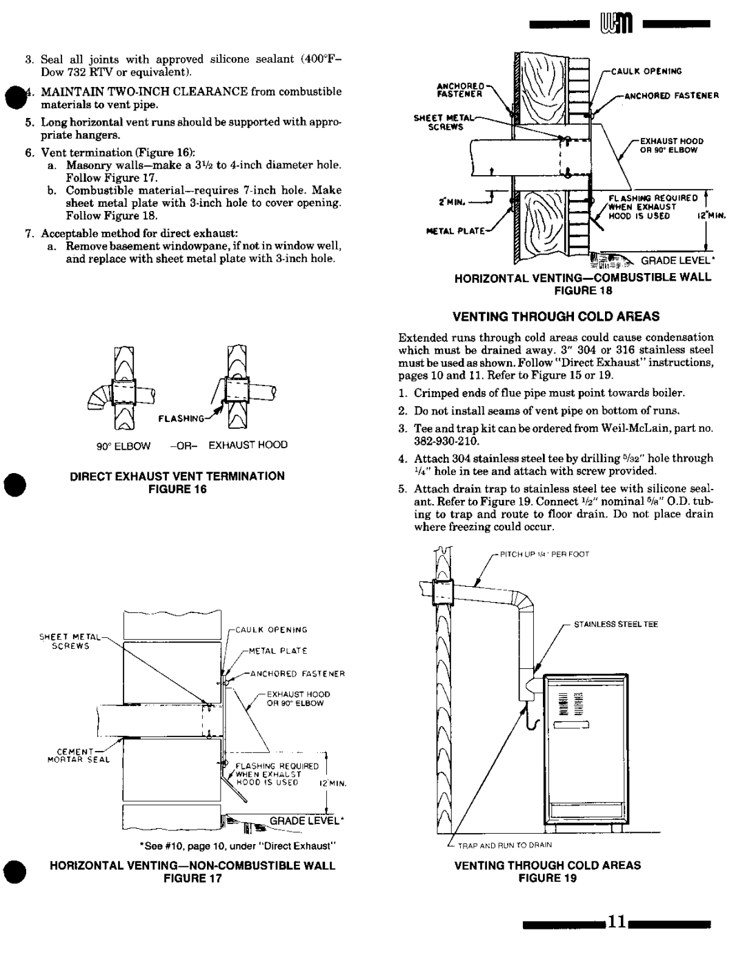 Weil-McLain HE II Boiler manual 