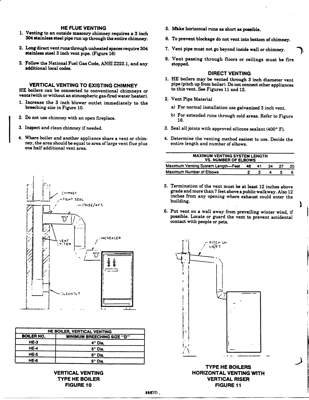 Weil-McLain HE (Series 2) manual 