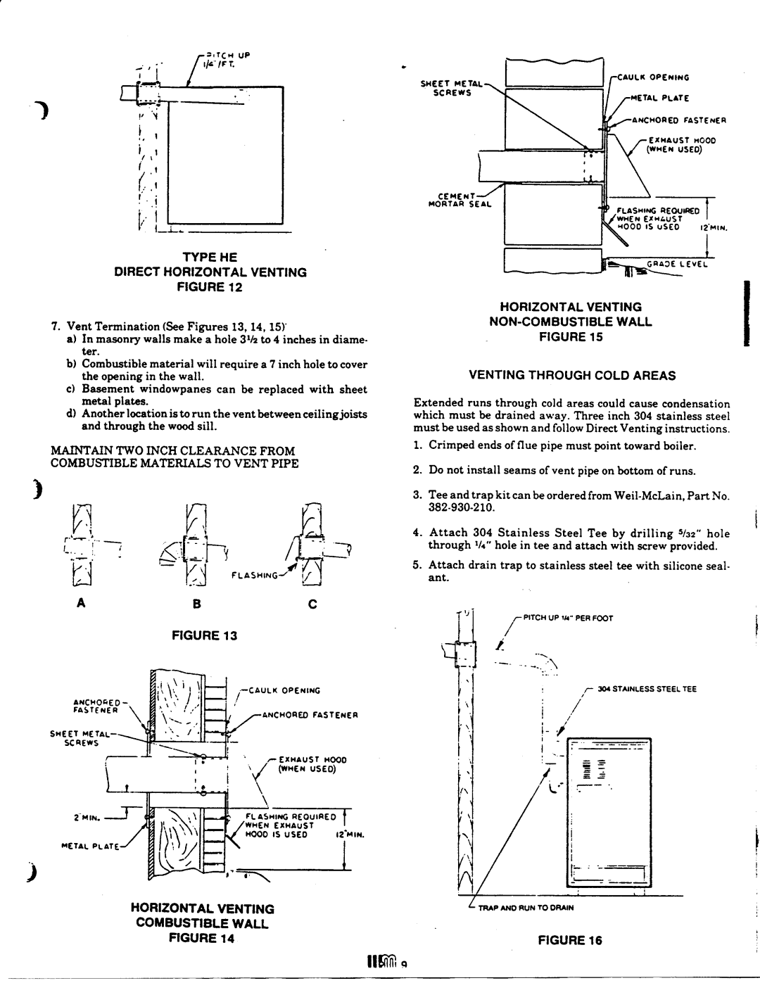 Weil-McLain HE (Series 2) manual 