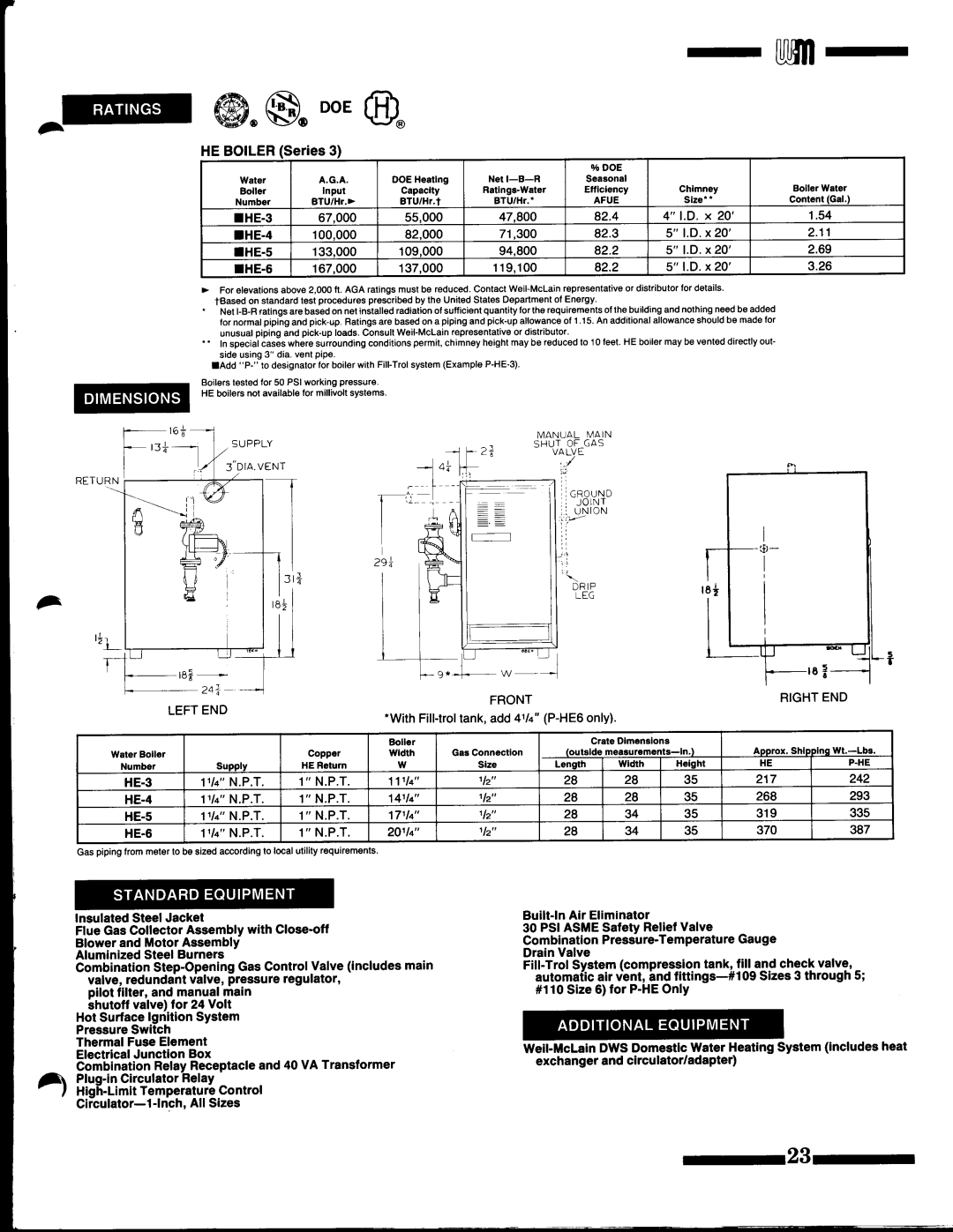 Weil-McLain HE (Series 3) manual 