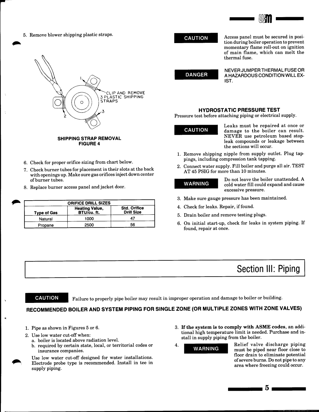 Weil-McLain HE (Series 3) manual 