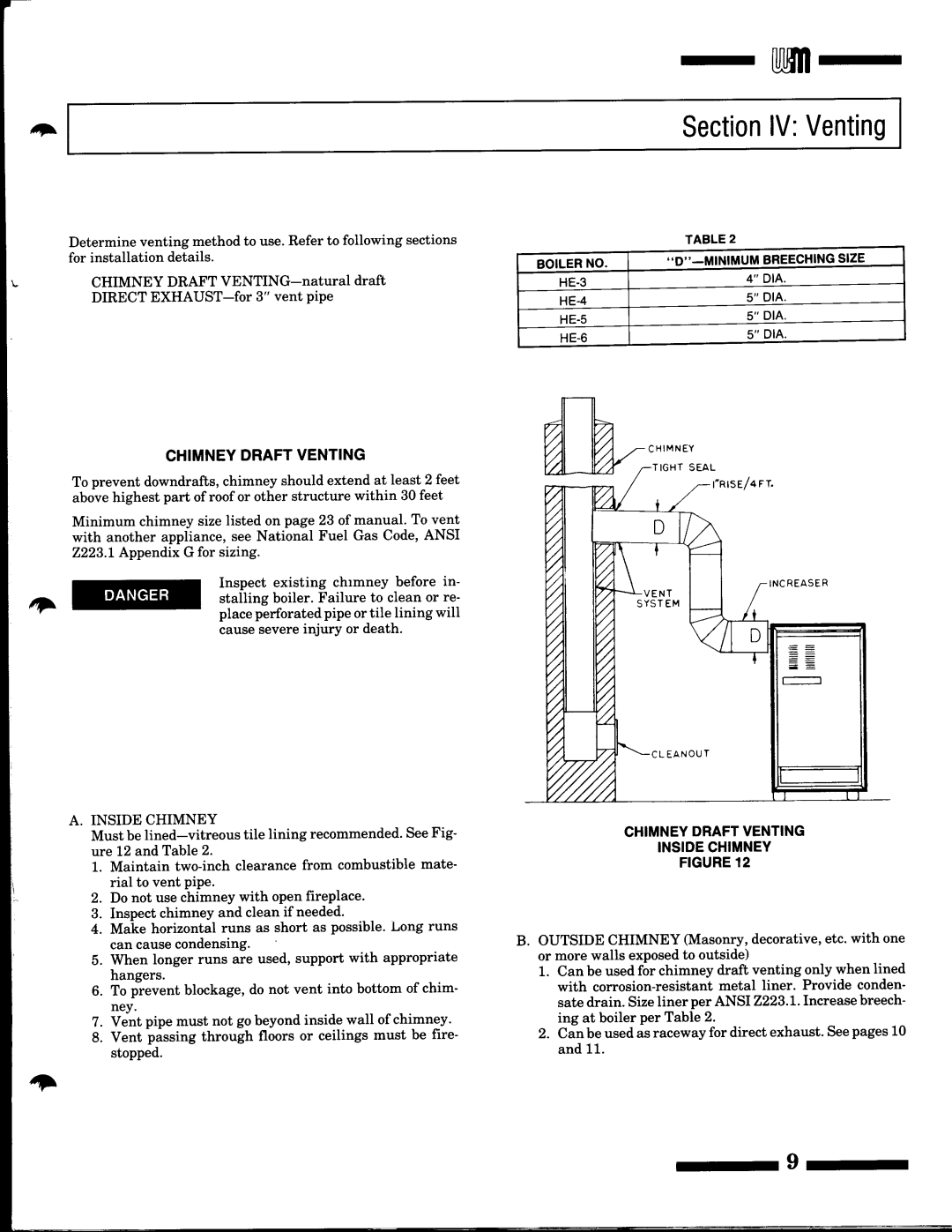 Weil-McLain HE (Series 3) manual 