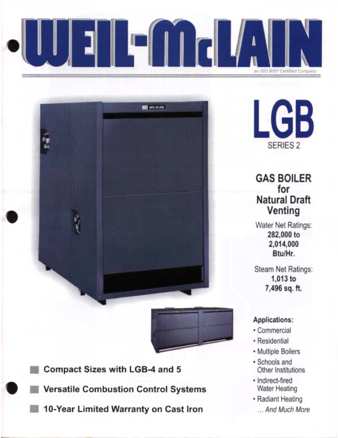 Weil-McLain LGB Series 2 manual 