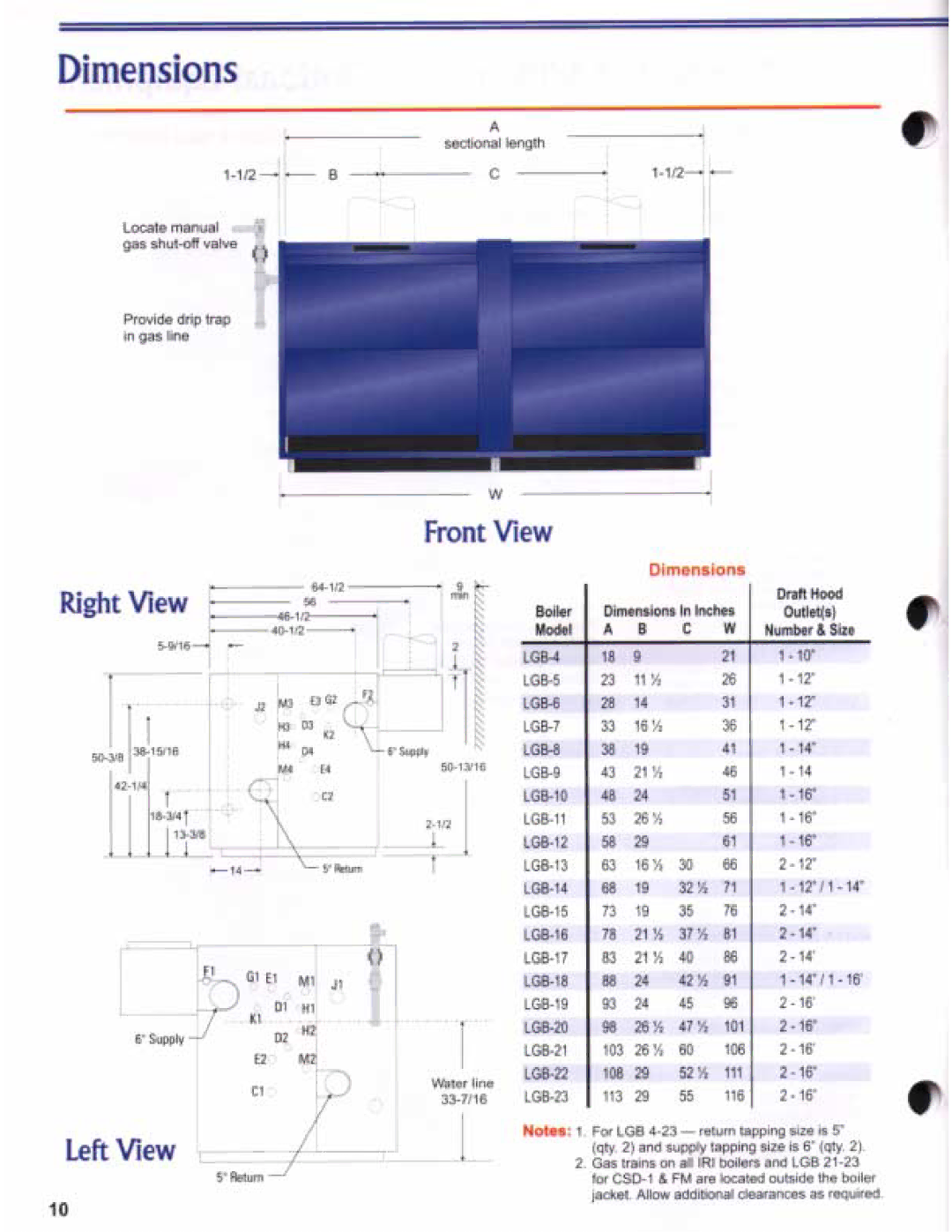 Weil-McLain LGB Series 2 manual 