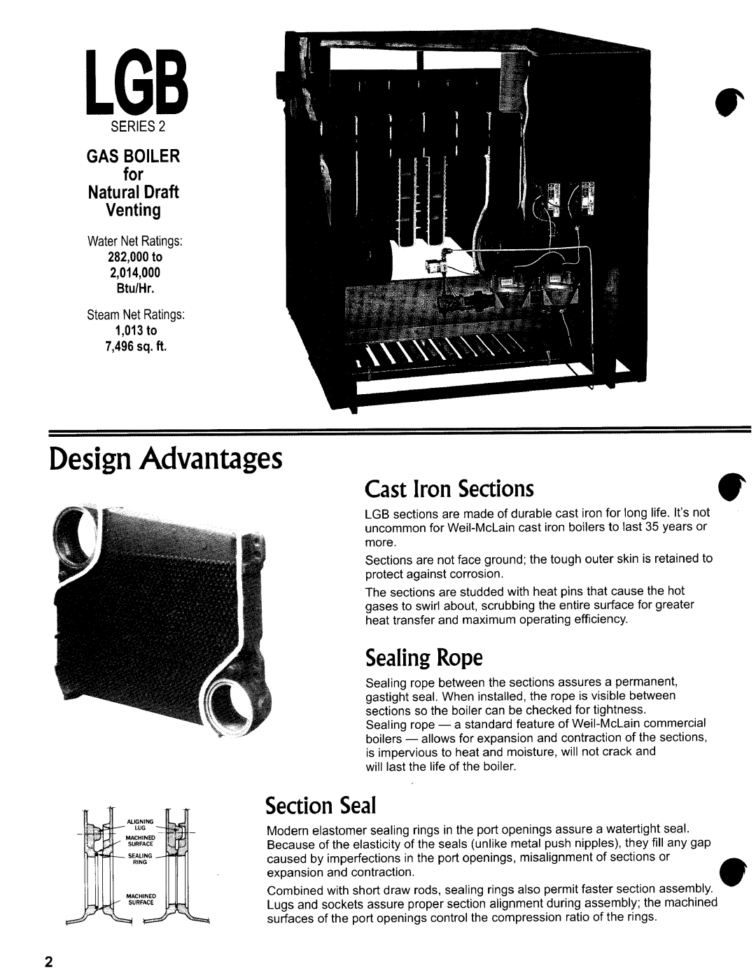 Weil-McLain LGB Series 2 manual 