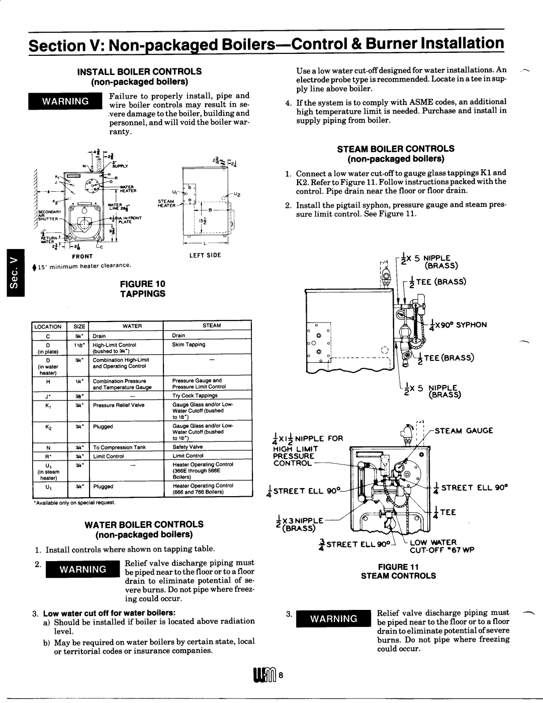 Weil-McLain A-66E, P-66HE, B-66HE manual 