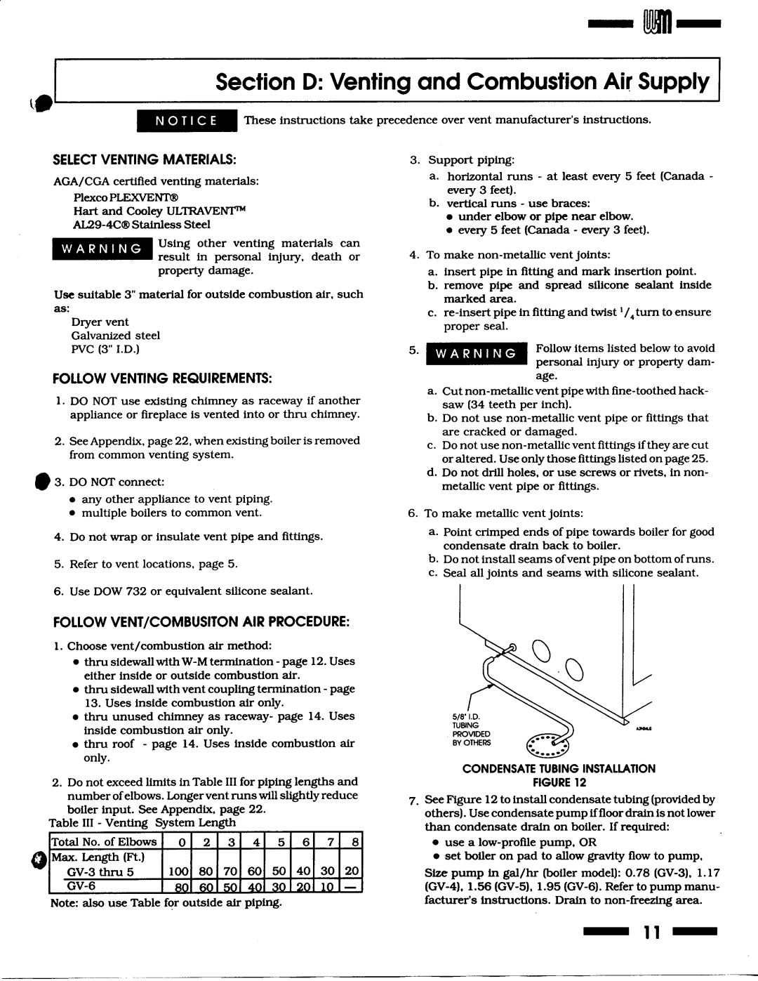 Weil-McLain Series 1 Boiler manual 