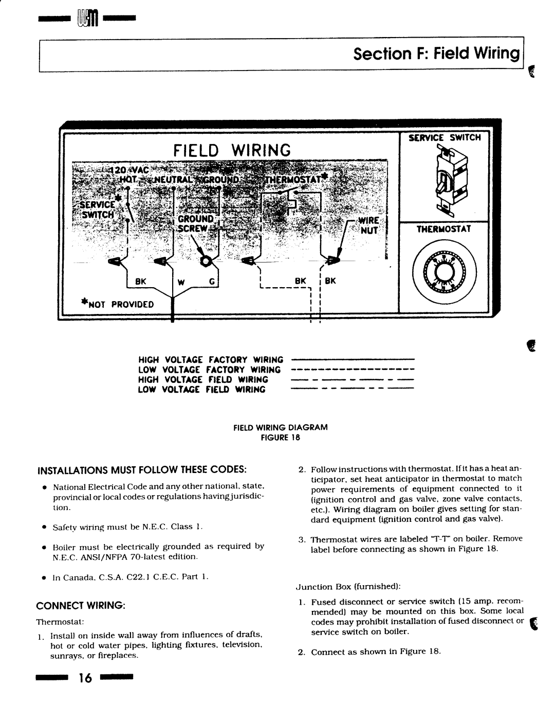 Weil-McLain Series 1 Boiler manual 