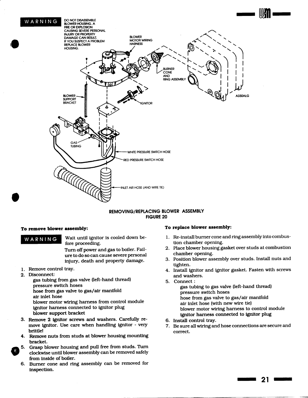 Weil-McLain Series 1 Boiler manual 