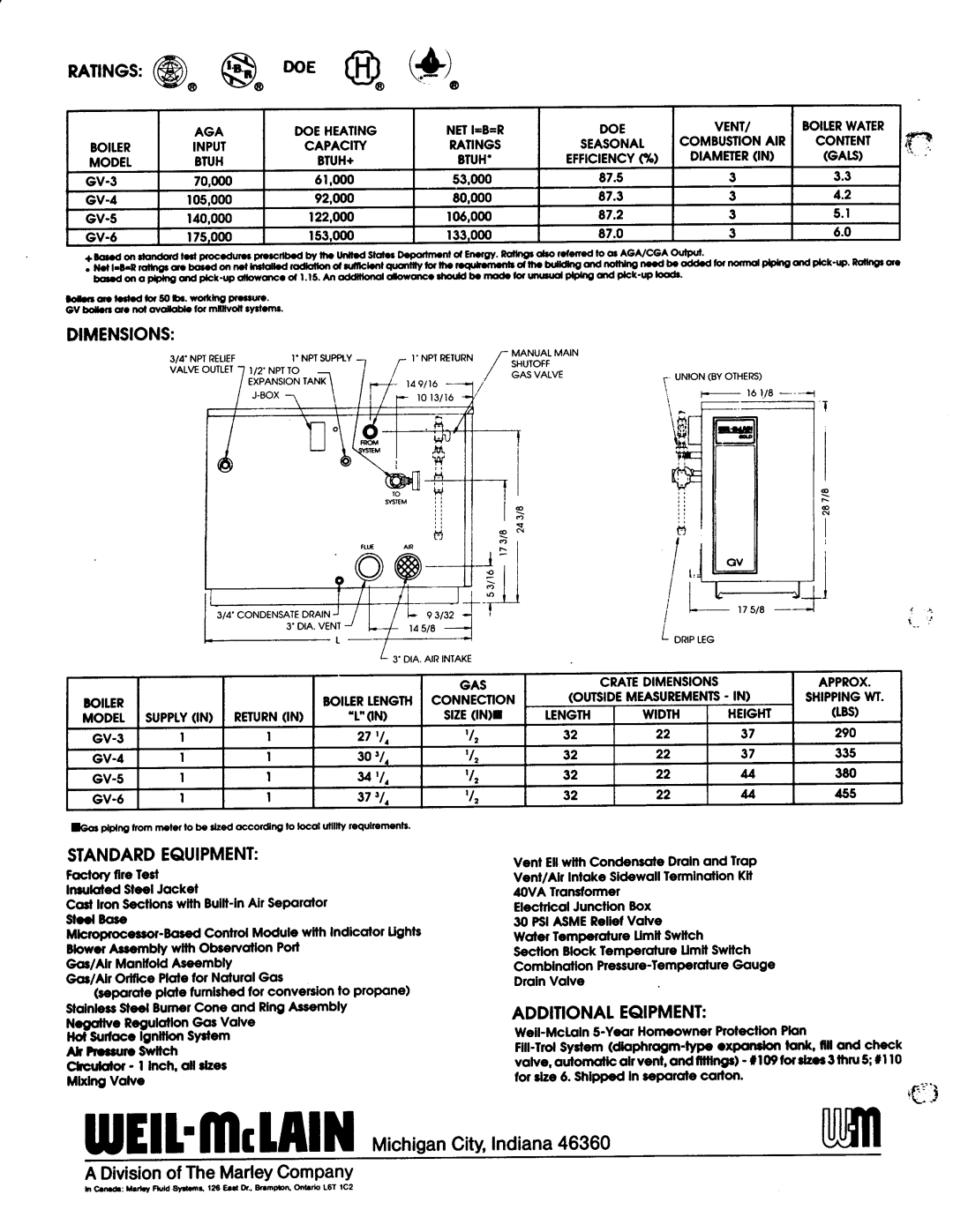 Weil-McLain Series 1 Boiler manual 