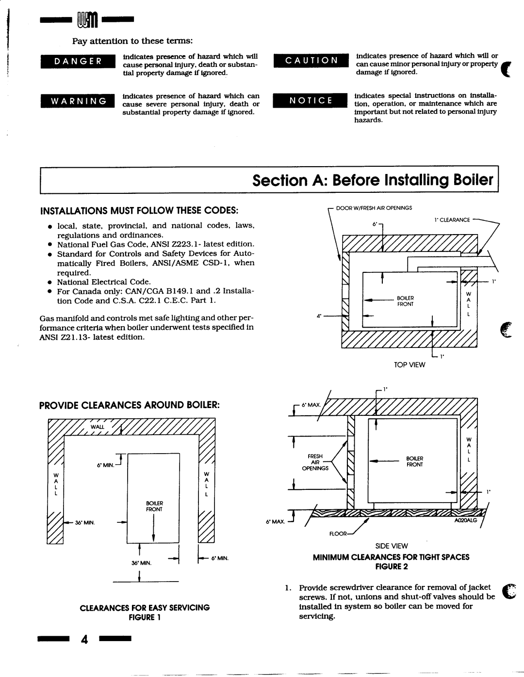 Weil-McLain Series 1 Boiler manual 