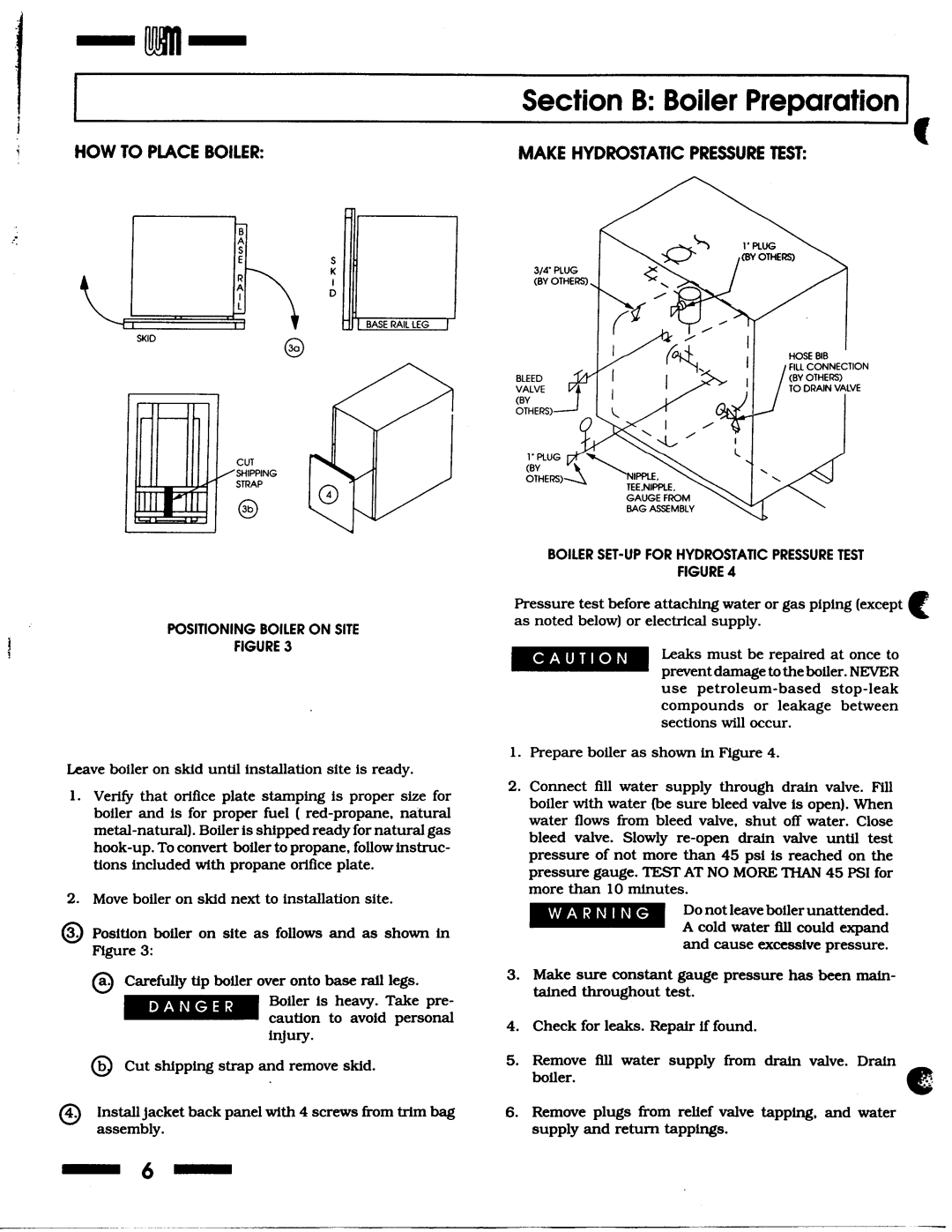 Weil-McLain Series 1 Boiler manual 