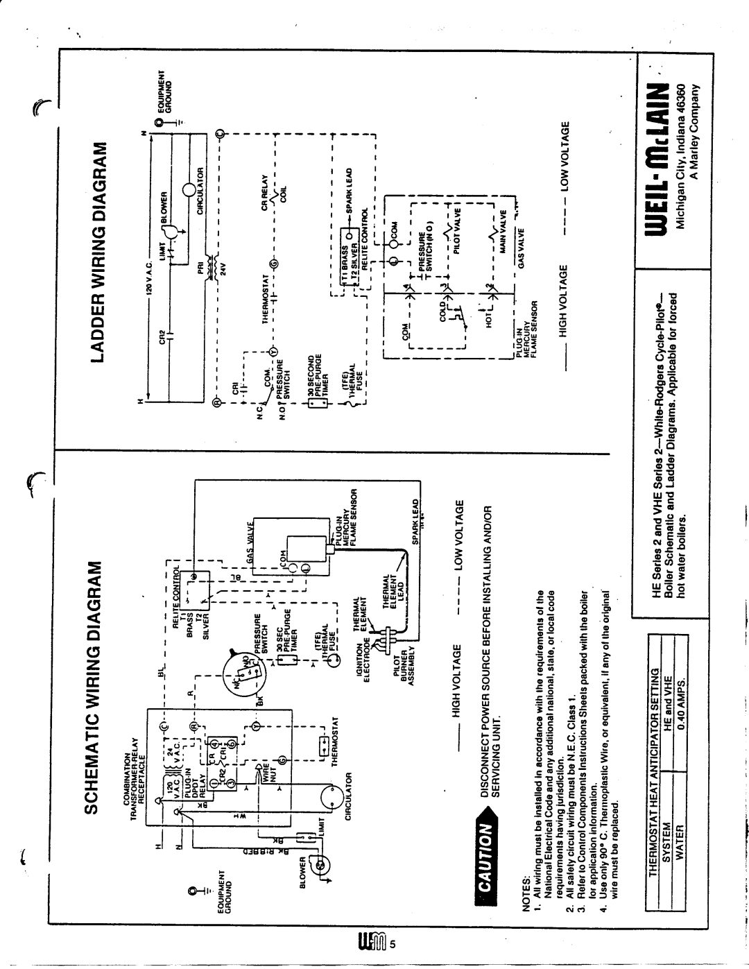 Weil-McLain VHE (Series 2) manual 