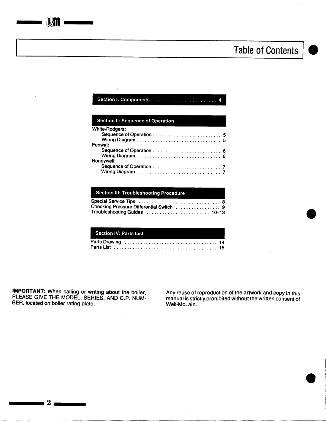 Weil-McLain VHE Series 3 manual 