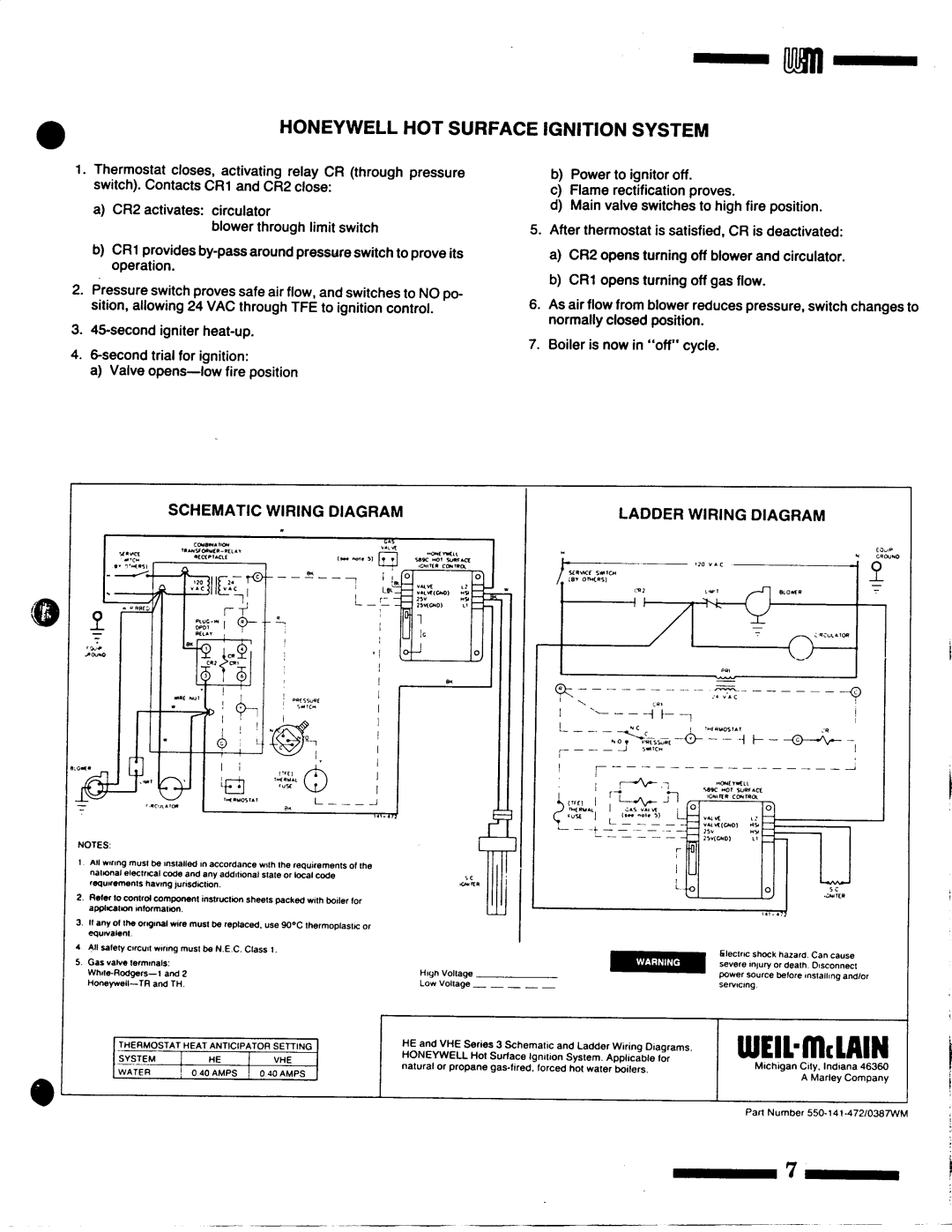 Weil-McLain VHE Series 3 manual 