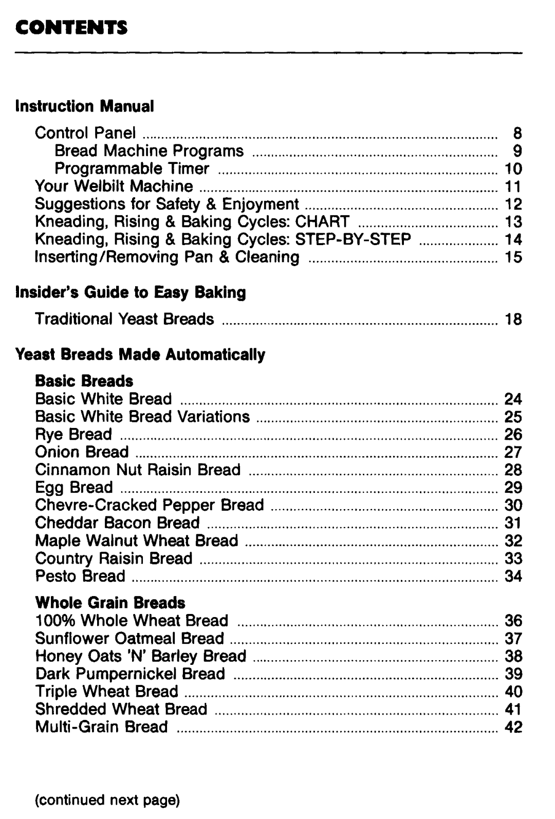 Welbilt ABM6000 manual 