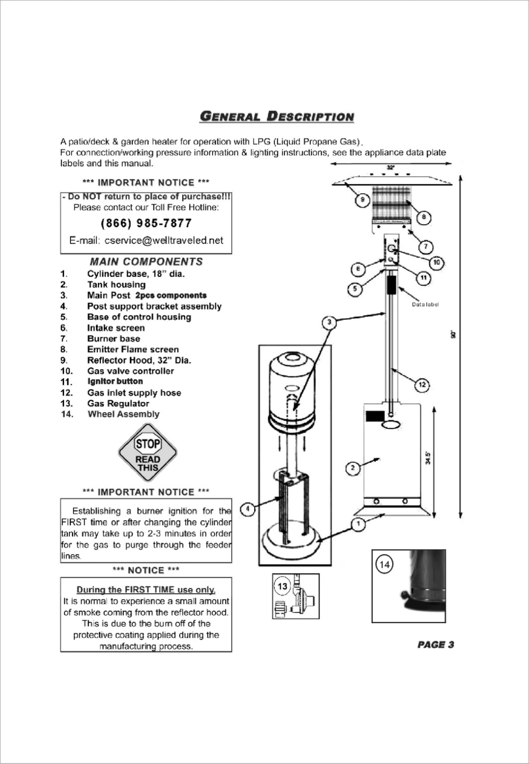 Well Traveled Living 60368 manual 