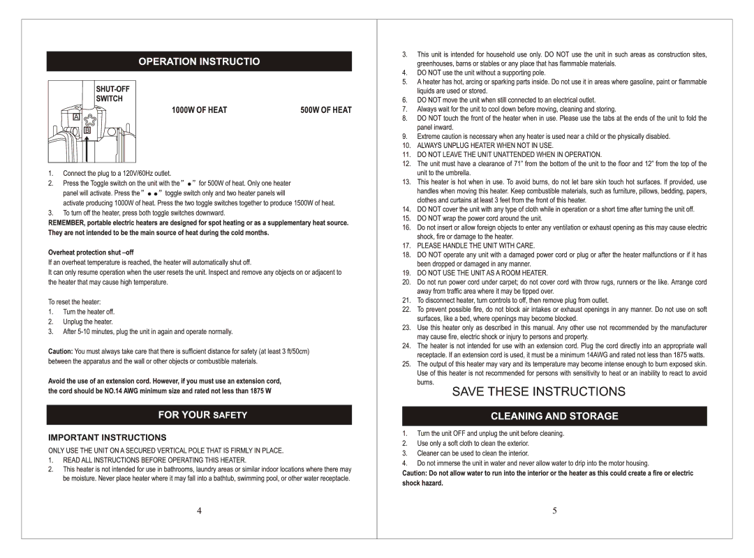 Well Traveled Living 60404 manual 