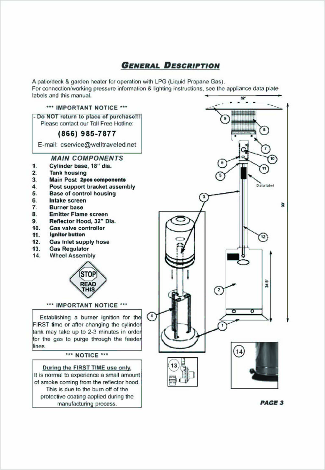 Well Traveled Living 60485 manual 