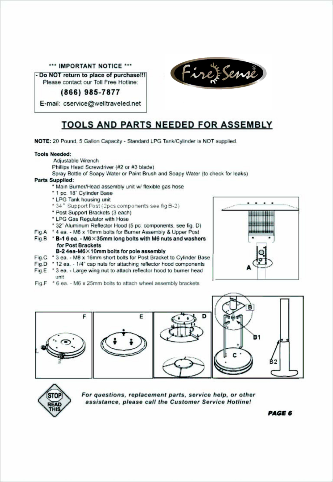 Well Traveled Living 60485 manual 