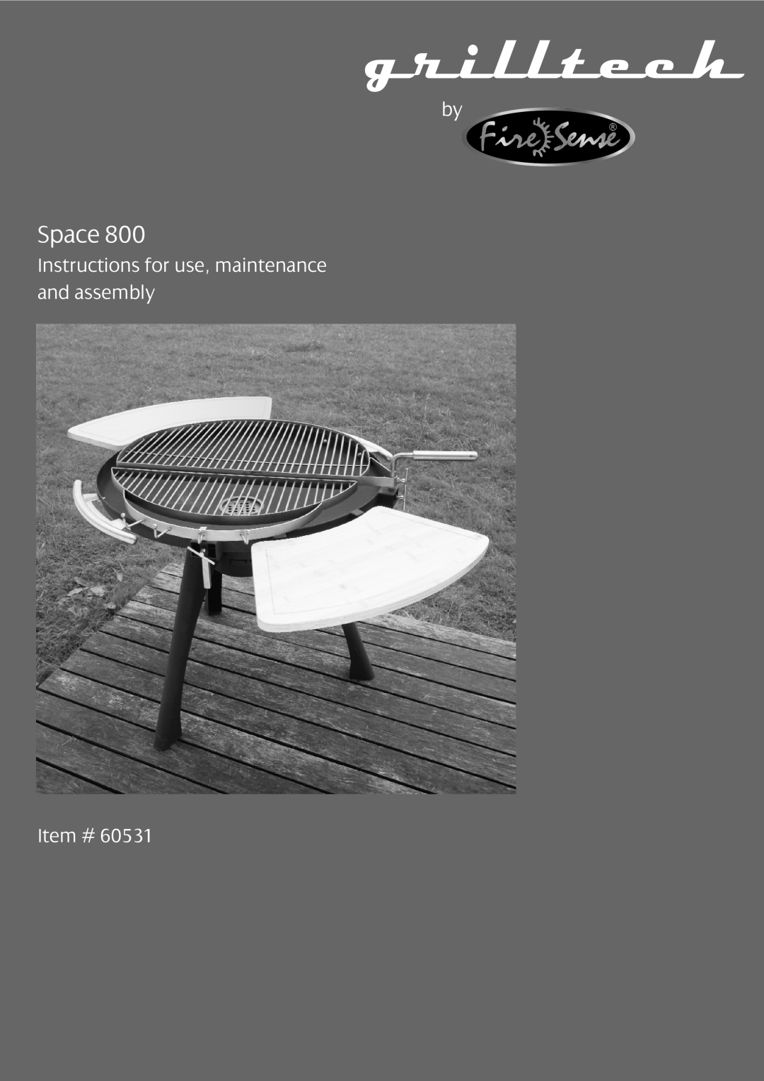 Well Traveled Living 60531, Space 800 manual Instructions for use, maintenance and assembly Item # 