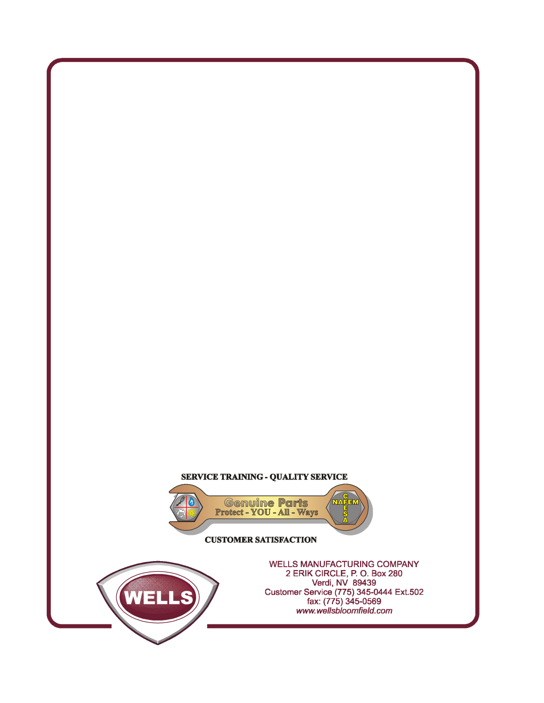 Wells BT-4C, T-4C, T-4C 15A operation manual 
