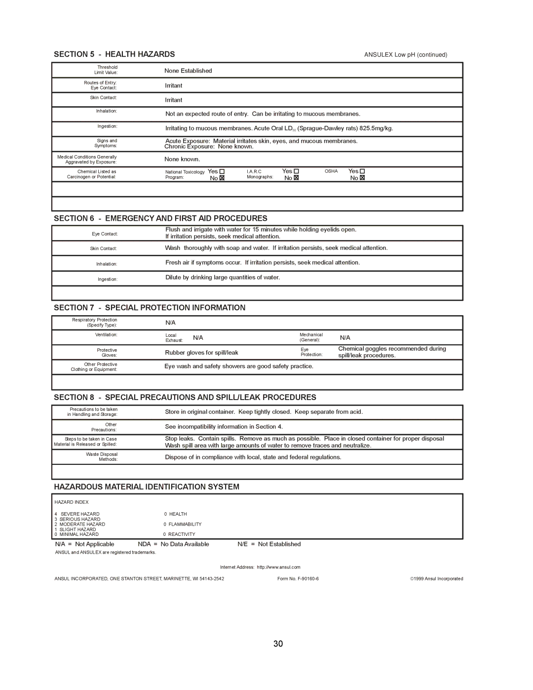 Wells WVF-886 operation manual Health Hazards 