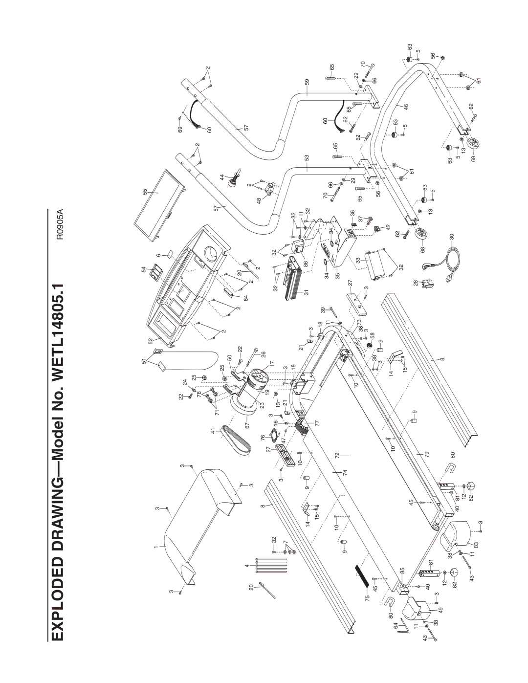 Weslo 200 user manual R0905A 